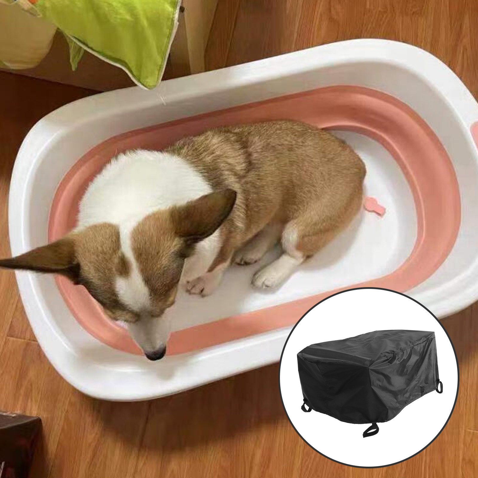 ผ้าคลุมอ่างอาบน้ำสัตว์เลี้ยงแบ - Pool Cover Waterproof บทวิจารณ์และราคา