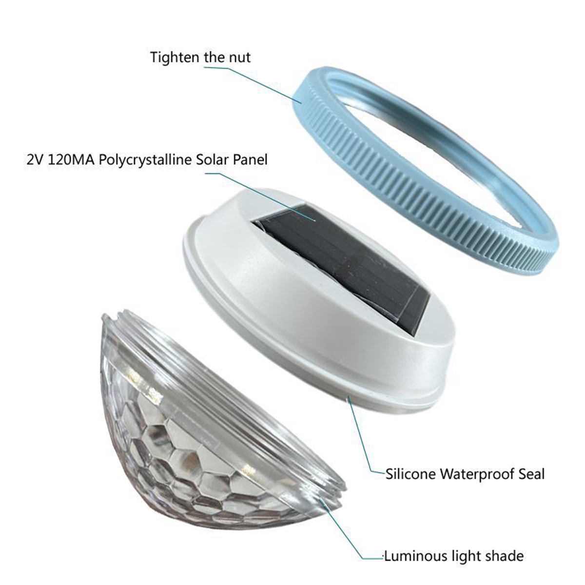 แสงอาทิตย์ลอยสระว่ายน้ำแสงไฟว่ - Pool Light Solar Rechargeable บทวิจารณ์และราคา