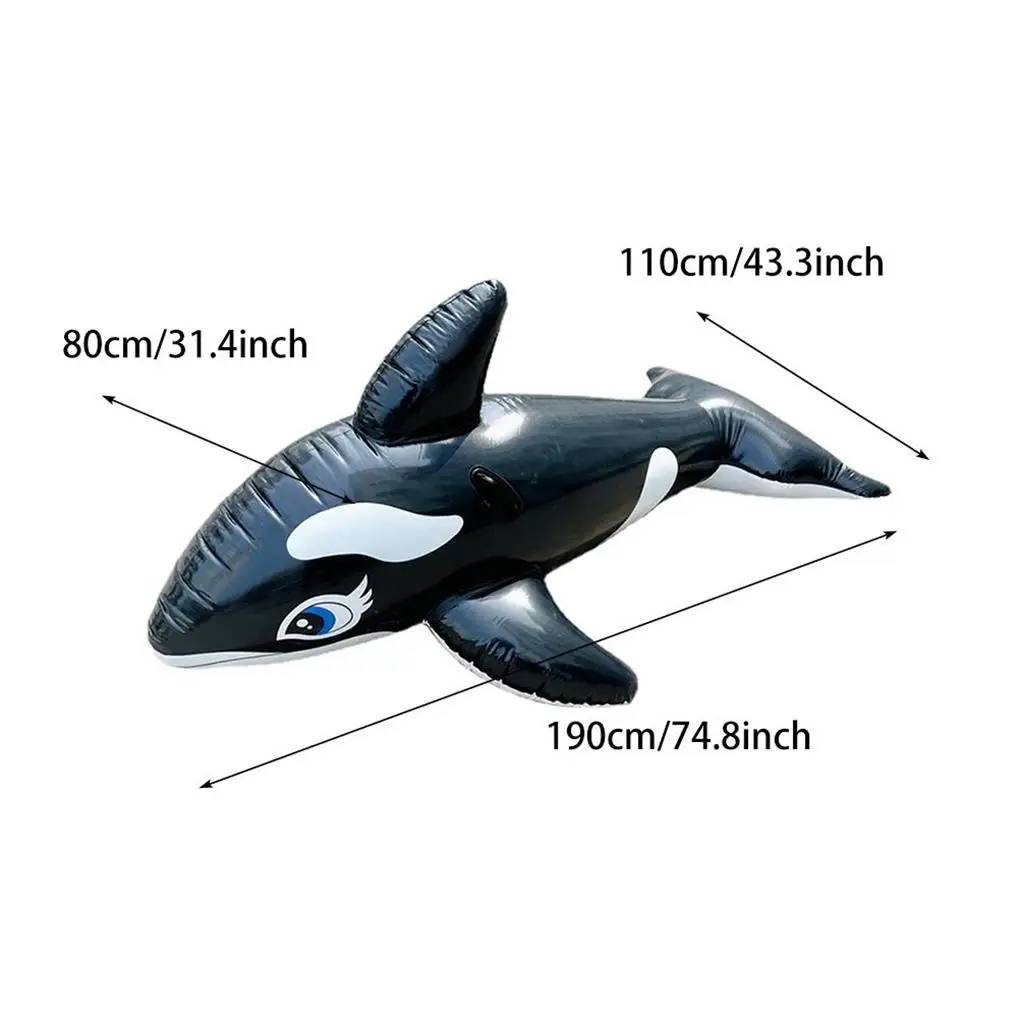 ปลาวาฬยักษ์ Inflatable ลอยเตีย - Pool Float Ring Inflatable บทวิจารณ์และราคา