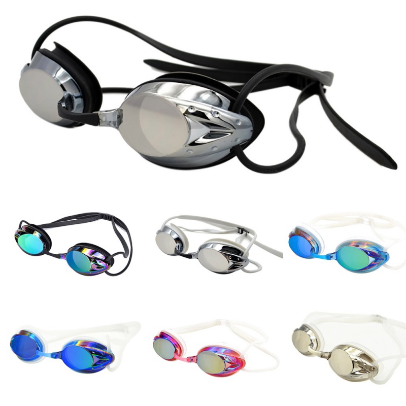 แว่นตาว่ายน้ําผู้ชายผู้หญิงควา - Swim Goggles Anti Fog Uv บทวิจารณ์และราคา