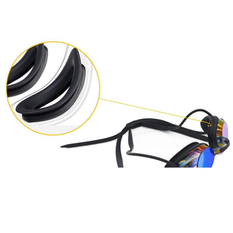 แว่นตาว่ายน้ําผู้ชายผู้หญิงควา - Swim Goggles Anti Fog Uv บทวิจารณ์และราคา
