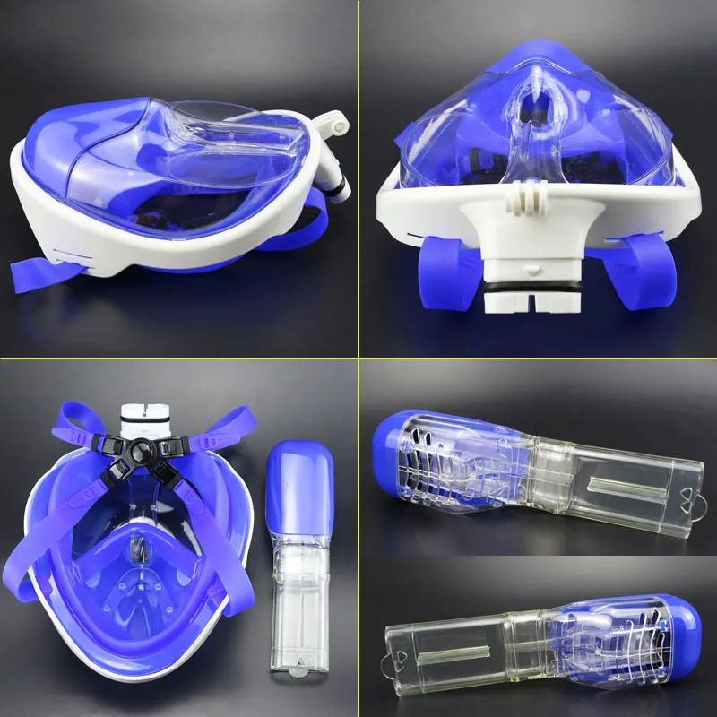 หน้ากากดำน้ำแบบเต็มหน้า สำหรับ - Snorkel Mask Full Face บทวิจารณ์และราคา