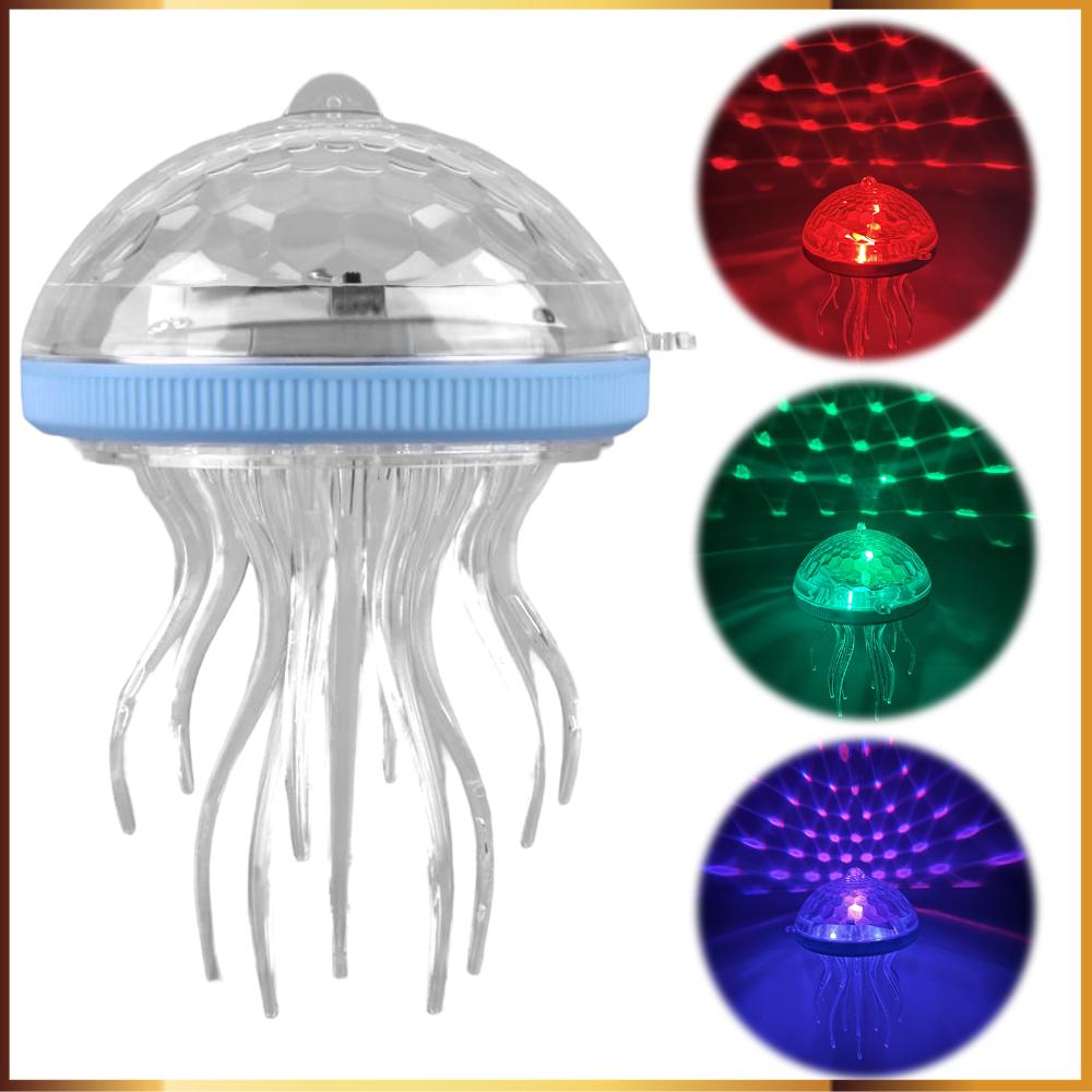 ไฟสระว่ายน้ำรูปแมงกะพรุนพลังงา - Pool Light Solar Rechargeable บทวิจารณ์และราคา