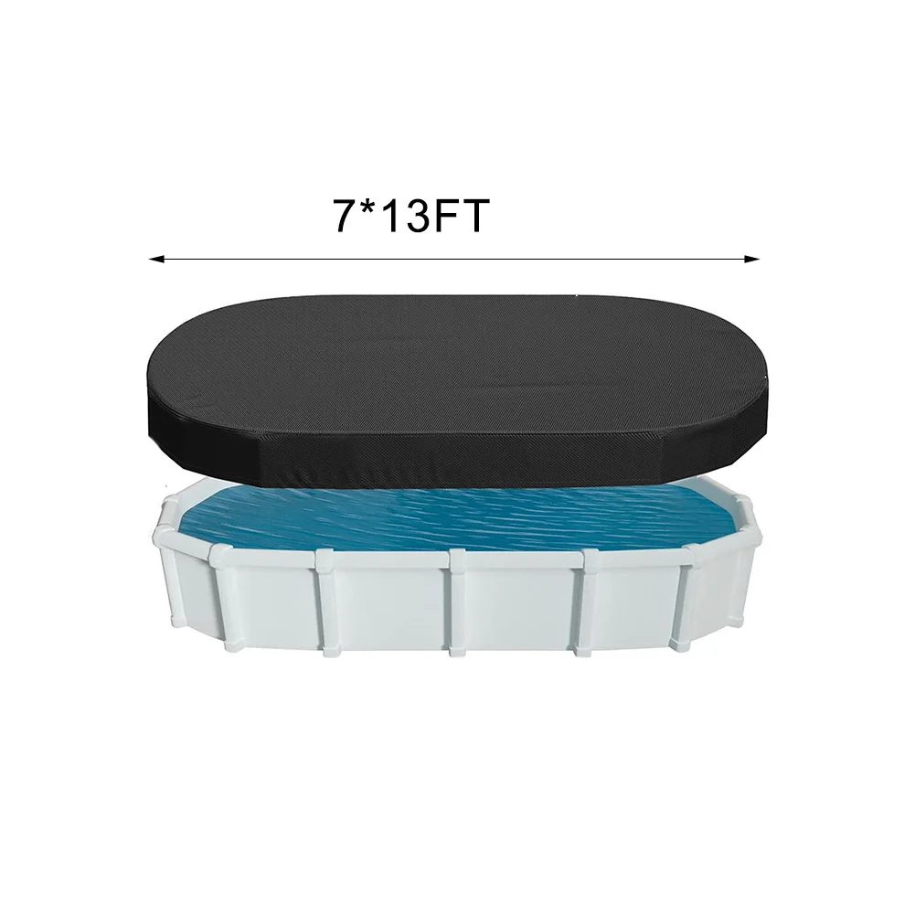 ผ้าคลุมสระว่ายน้ำทรงรี ผ้าคลุม - Pool Cover Waterproof บทวิจารณ์และราคา
