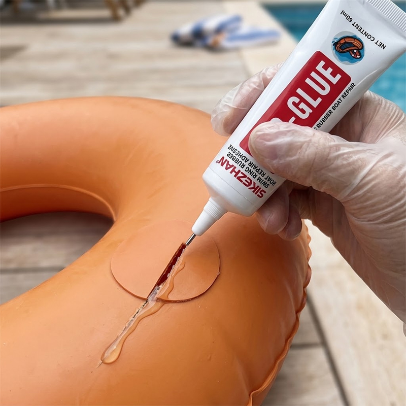 กาว PVC สำหรับซ่อมแซมเรือยาง ห - Pool Lounger Inflatable บทวิจารณ์และราคา