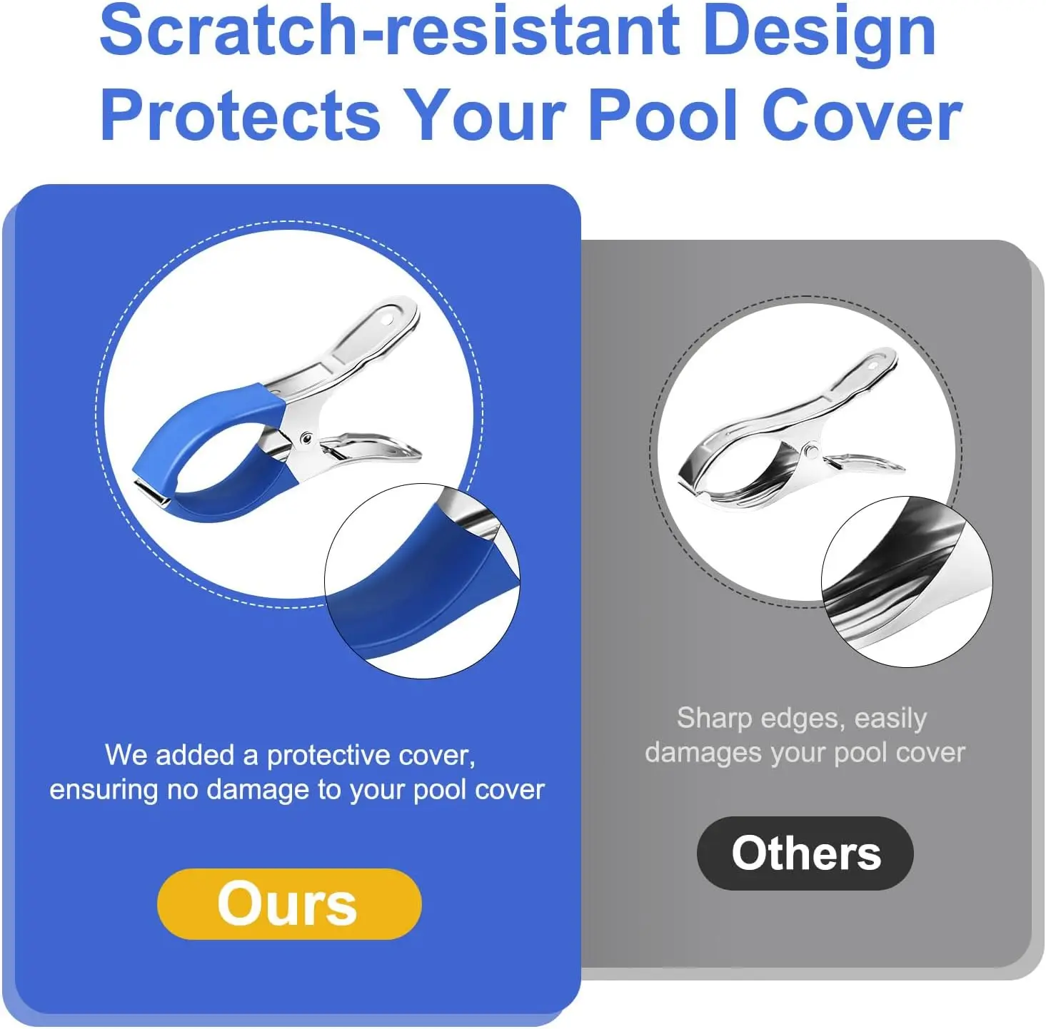 6/12 ชิ้นสระว่ายน้ําคลิปสแตนเล - Pool Ladder Above Ground บทวิจารณ์และราคา