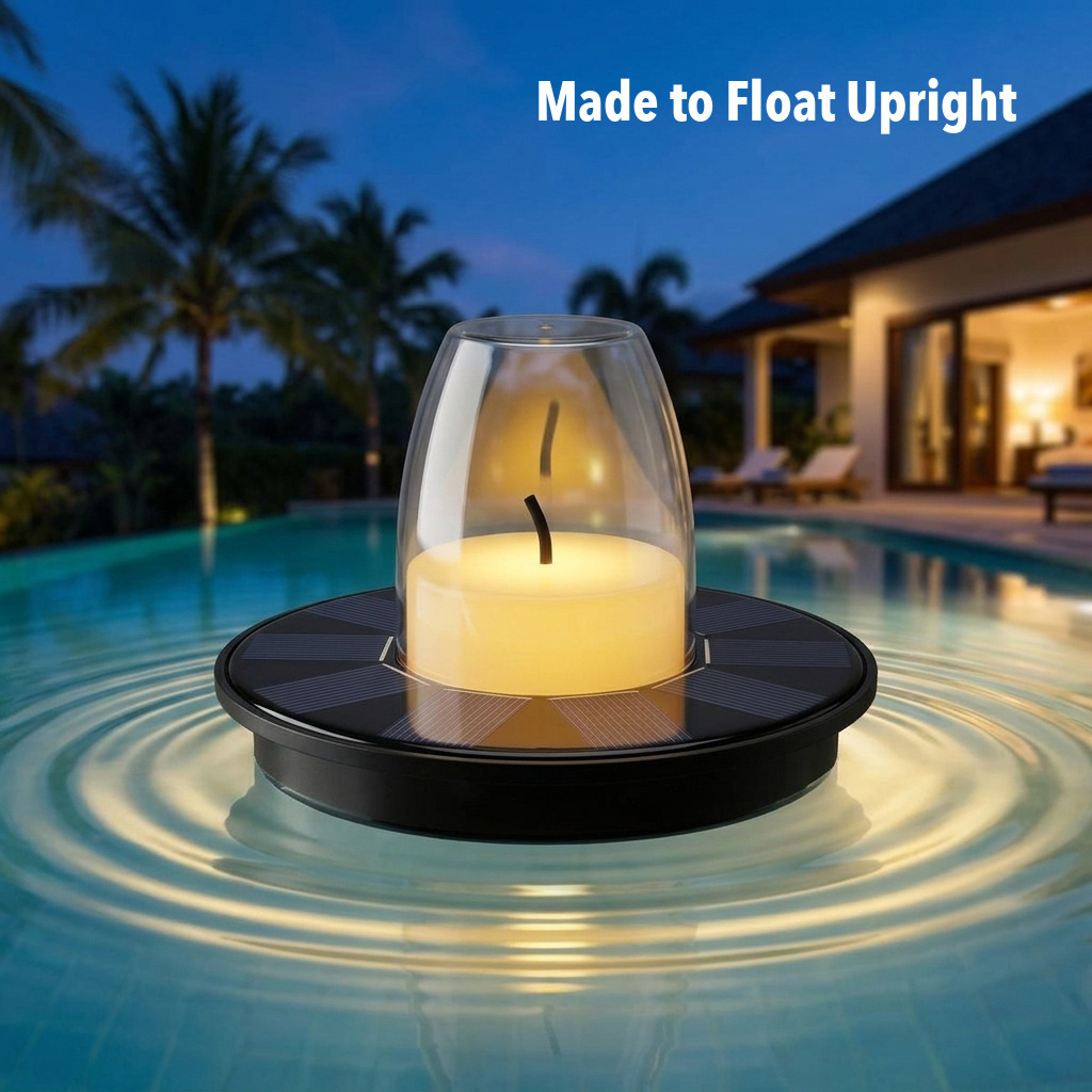 ไฟสระว่ายน้ำแบบลอยน้ำ ชาร์จพลั - Pool Light Solar Rechargeable บทวิจารณ์และราคา