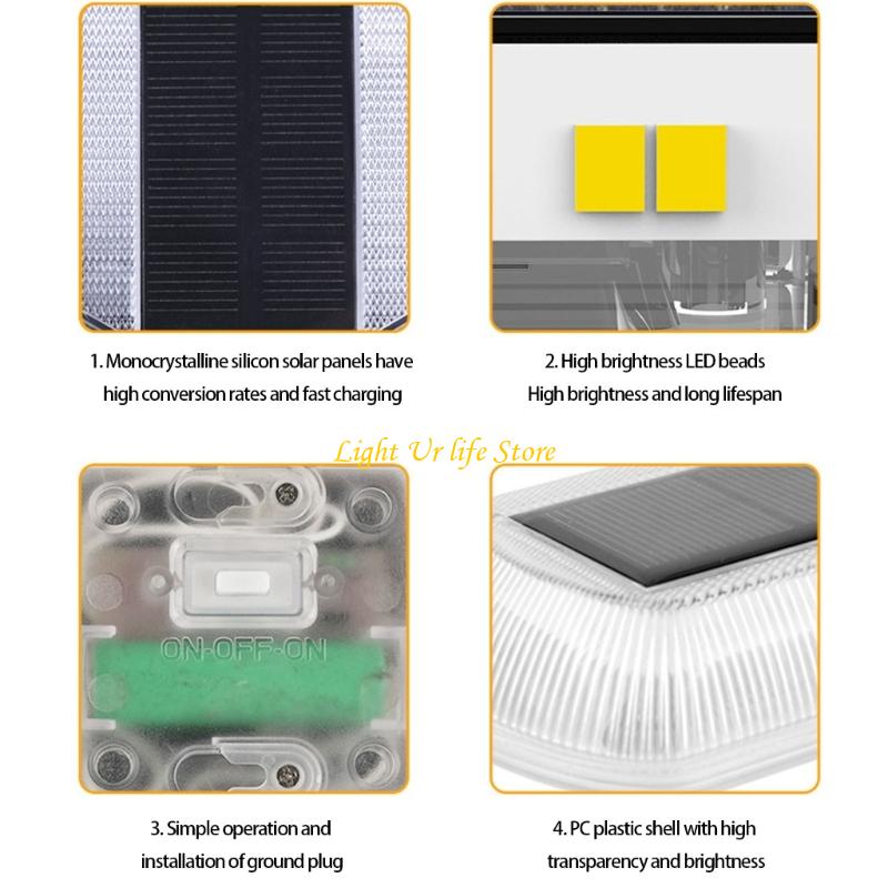 63HA ไฟพื้นขับเคลื่อนด้วยพลังง - Pool Light Solar Rechargeable บทวิจารณ์และราคา