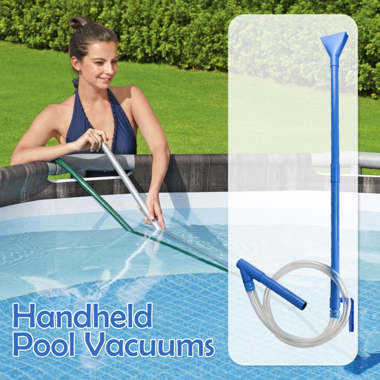 เครื่องดูดฝุ่นสำหรับอ่างน้ำร้อ - Pool Vacuum Manual บทวิจารณ์และราคา