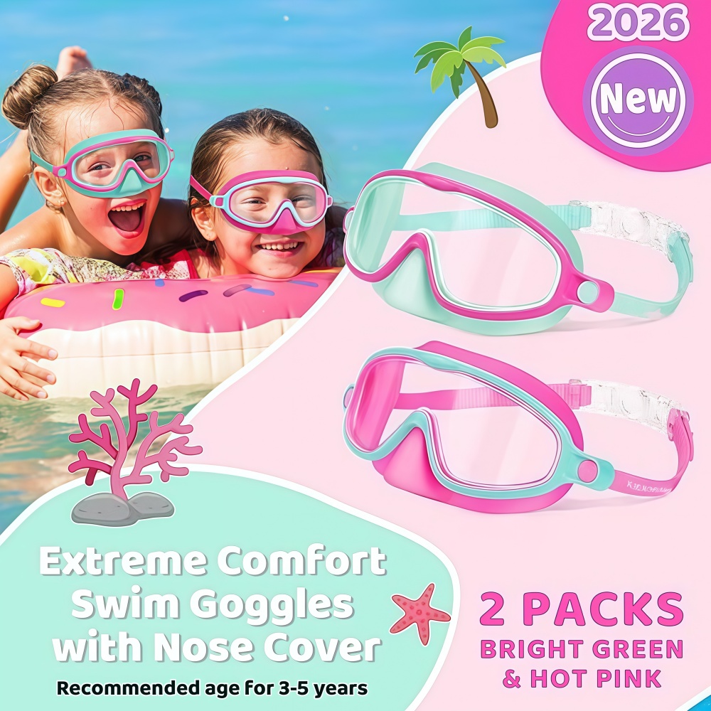 แว่นตาว่ายน้ำสำหรับเด็กพร้อมที - Swim Goggles Anti Fog Uv บทวิจารณ์และราคา