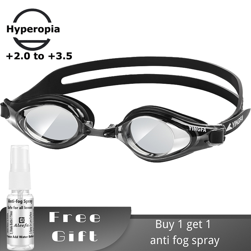 แว่นตาว่ายน้ําสายตายาวสําหรับผ - Swim Goggles Anti Fog Uv บทวิจารณ์และราคา