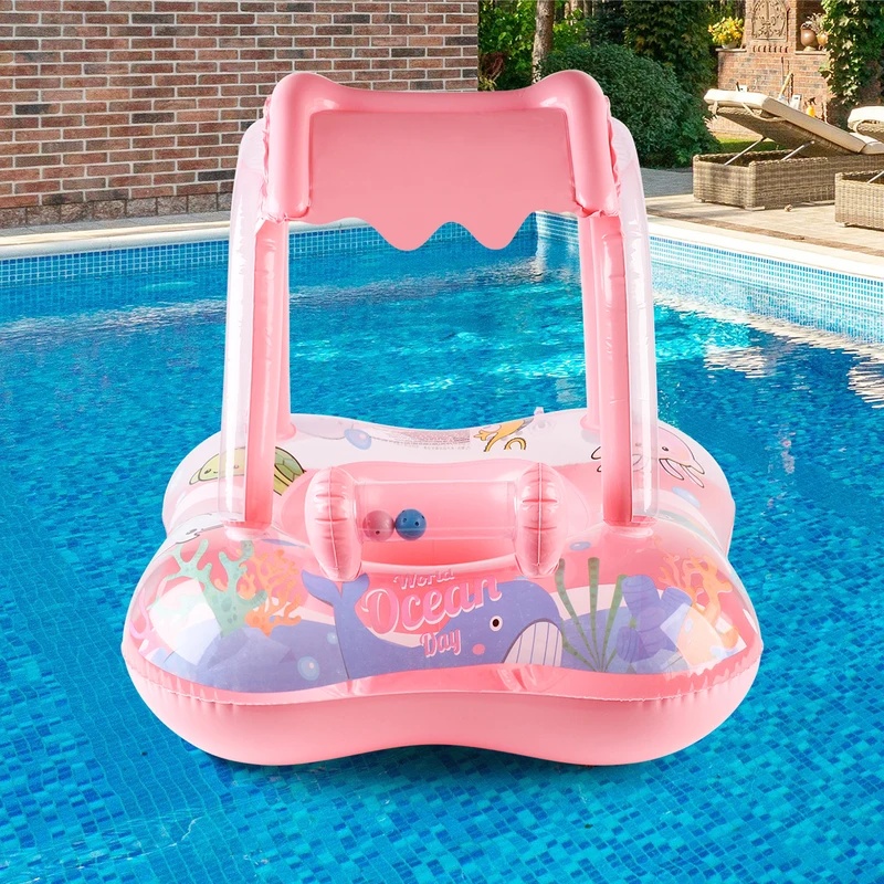 ห่วงยางลอยน้ำแบบมีหลังคาบังแดด - Pool Lounger Inflatable บทวิจารณ์และราคา