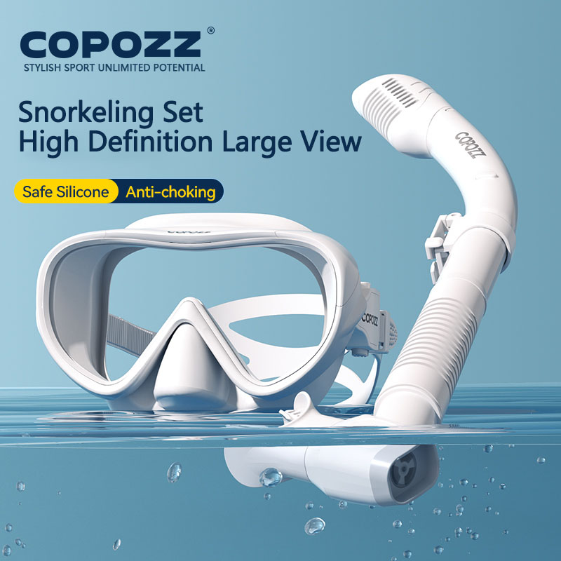 COPOZZ หน้ากากดำน้ำแบบใหม่ หน้ - Snorkel Mask Full Face บทวิจารณ์และราคา