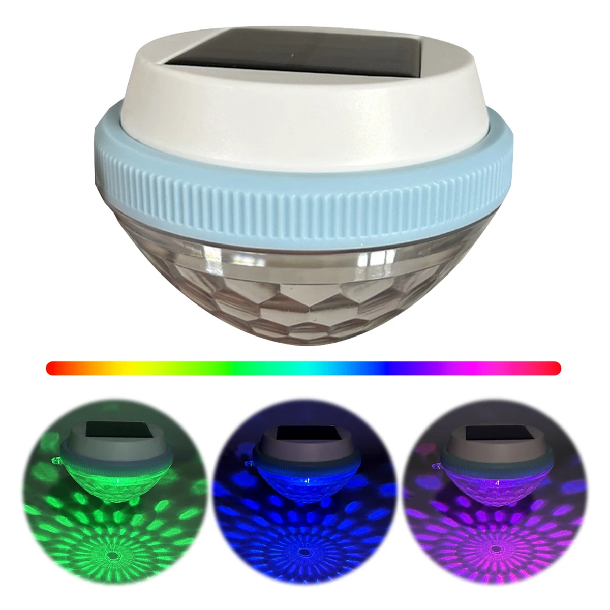 ไฟลอยน้ำพลังงานแสงอาทิตย์ โคมไ - Pool Light Solar Rechargeable บทวิจารณ์และราคา