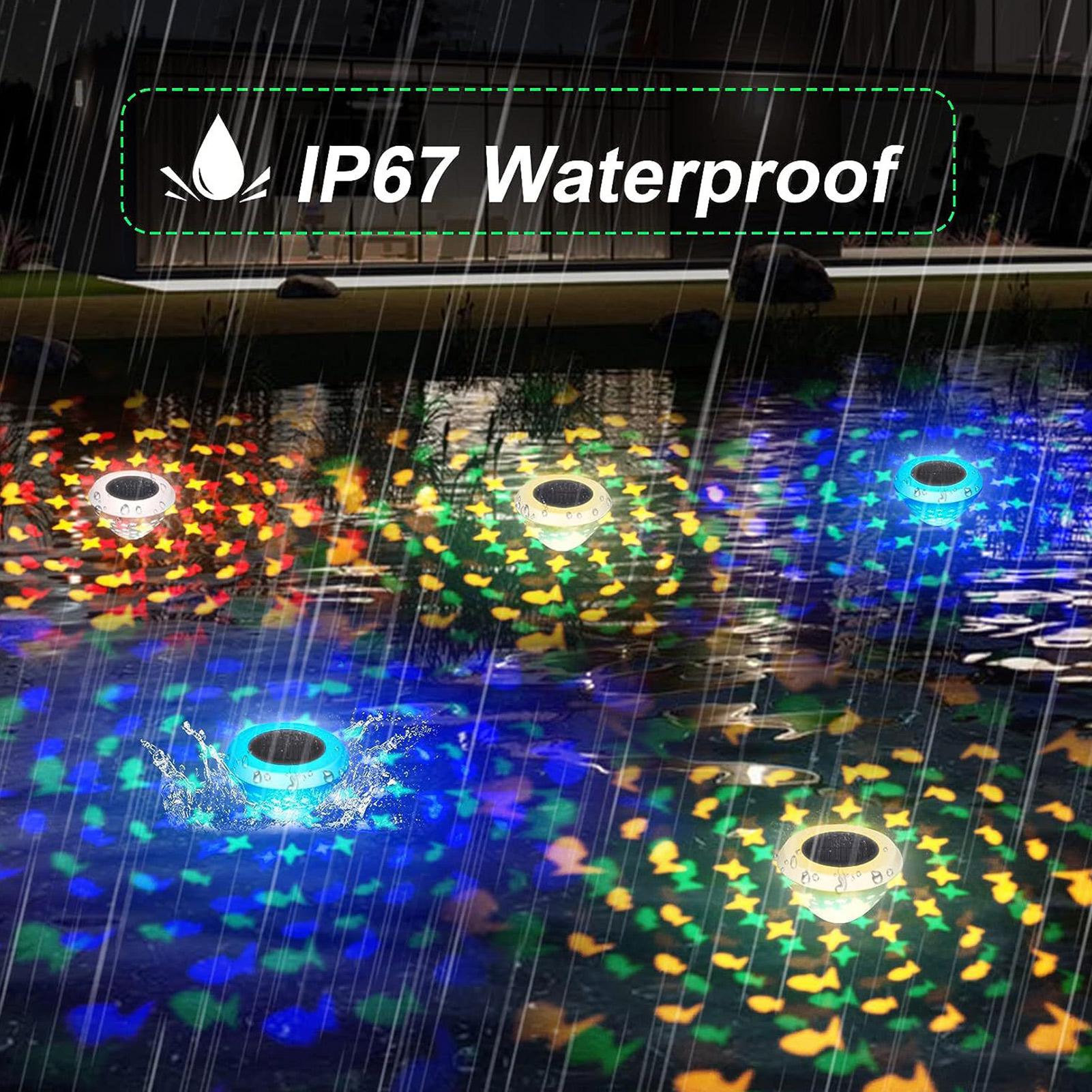 ไฟสระว่ายน้ำแบบลอยน้ำเปลี่ยนสี - Pool Light Solar Rechargeable บทวิจารณ์และราคา