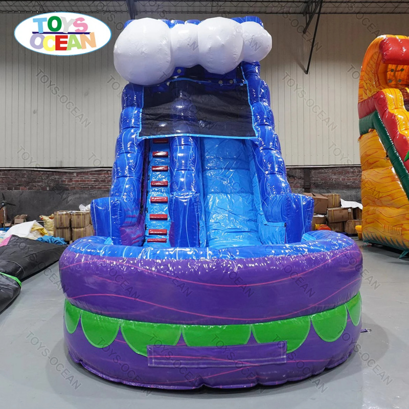 สไลเดอร์น้ำเป่าลมเชิงพาณิชย์สำ - Water Slide Inflatable บทวิจารณ์และราคา