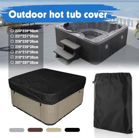 ผ้าคลุมอ่างน้ำร้อน สปา สระว่าย - Pool Cover Waterproof บทวิจารณ์และราคา