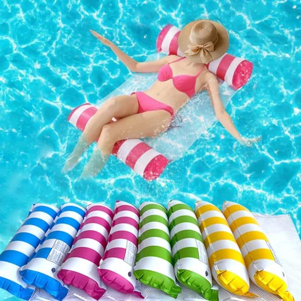 ที่นอนลมเป่าลมแบบพับได้ 1 ชิ้น - Pool Lounger Inflatable บทวิจารณ์และราคา