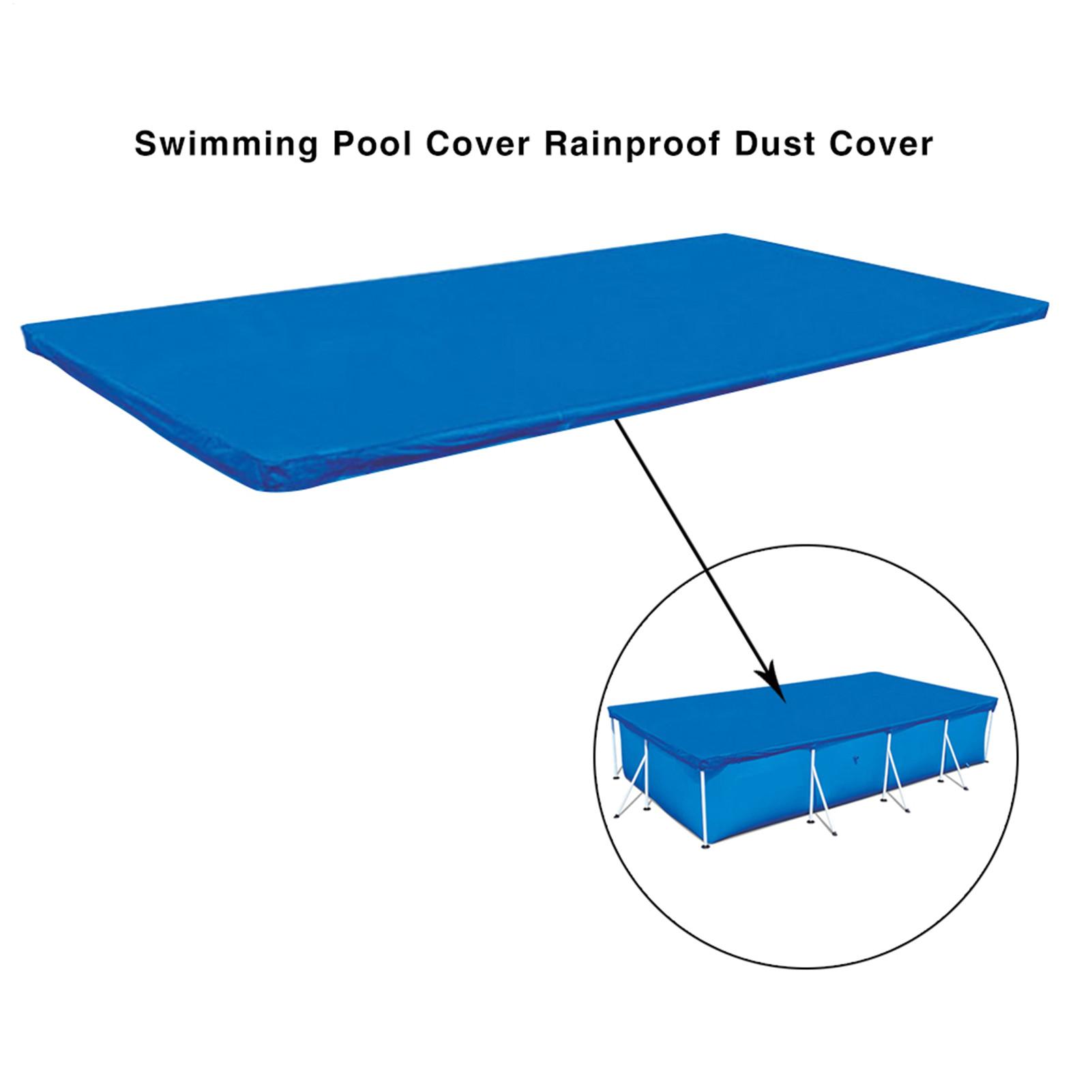 สี่เหลี่ยมผืนผ้าสระว่ายน้ํากัน - Pool Cover Waterproof บทวิจารณ์และราคา