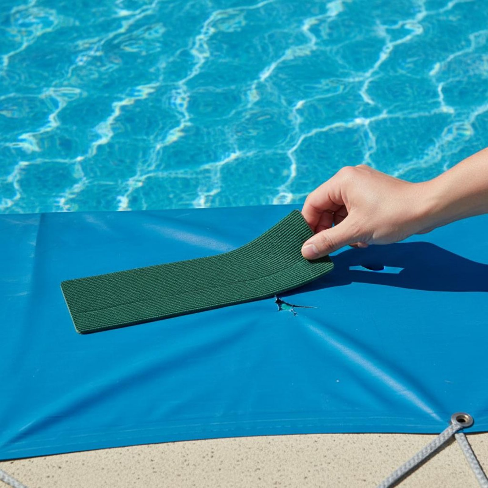ชุดซ่อมผ้าคลุมสระว่ายน้ำ DIY แ - Pool Cover Waterproof บทวิจารณ์และราคา